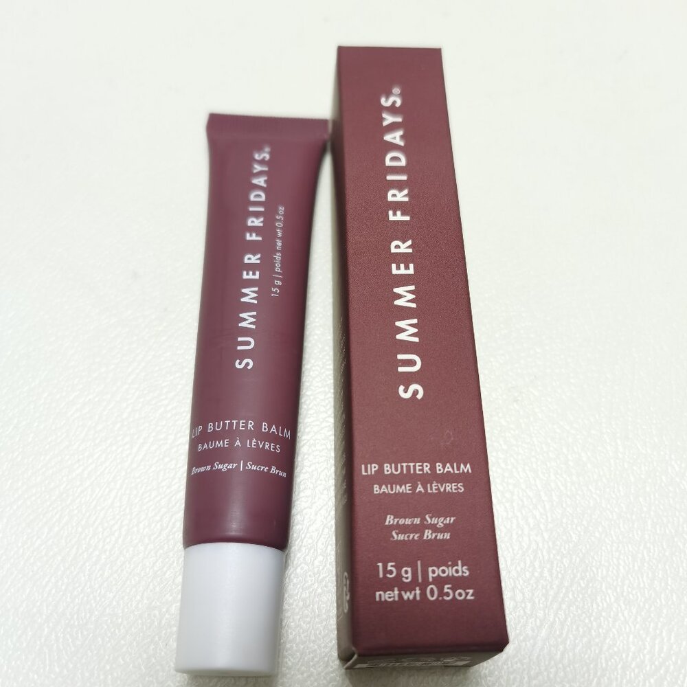 1pc (Brown Sugar) Summer Fridays Lip Butter Balm Conditioning Lip New With box